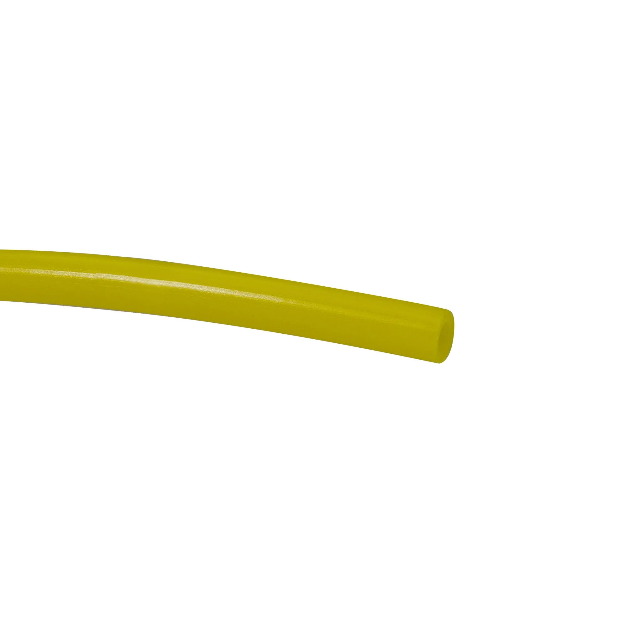 1/4" LLDPE Tube. 1000 FT or 300 M Roll. With Spool. Yellow Color. Certified by NSF.