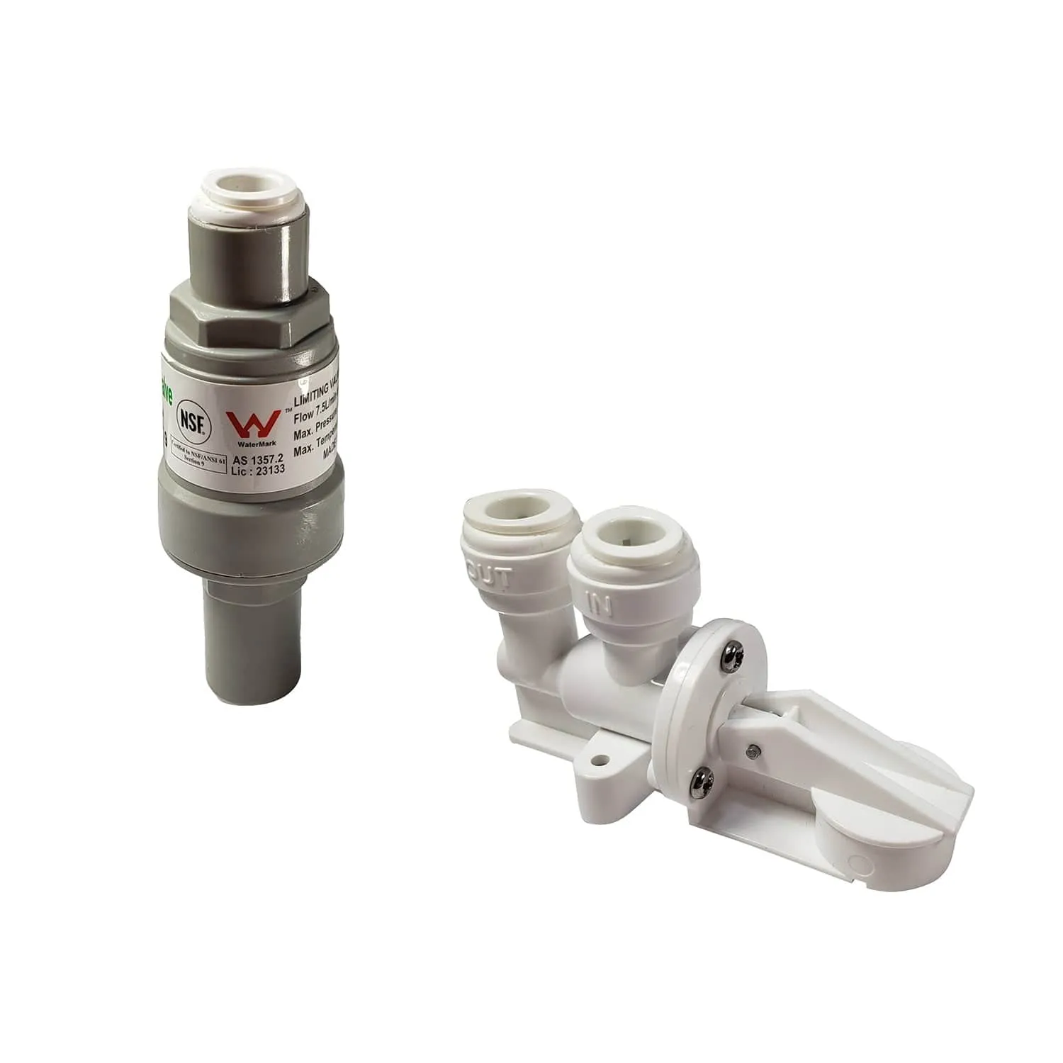 1/4 Pressure Regulator with Integrated Leak Detector - Complete Combo Pack for Enhanced Safety and Performance