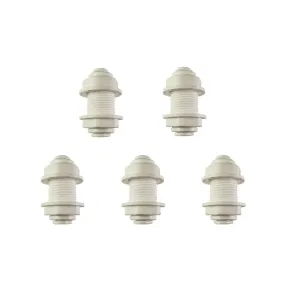 1/4" Quick Connect Bulkhead Fitting 5 Pack