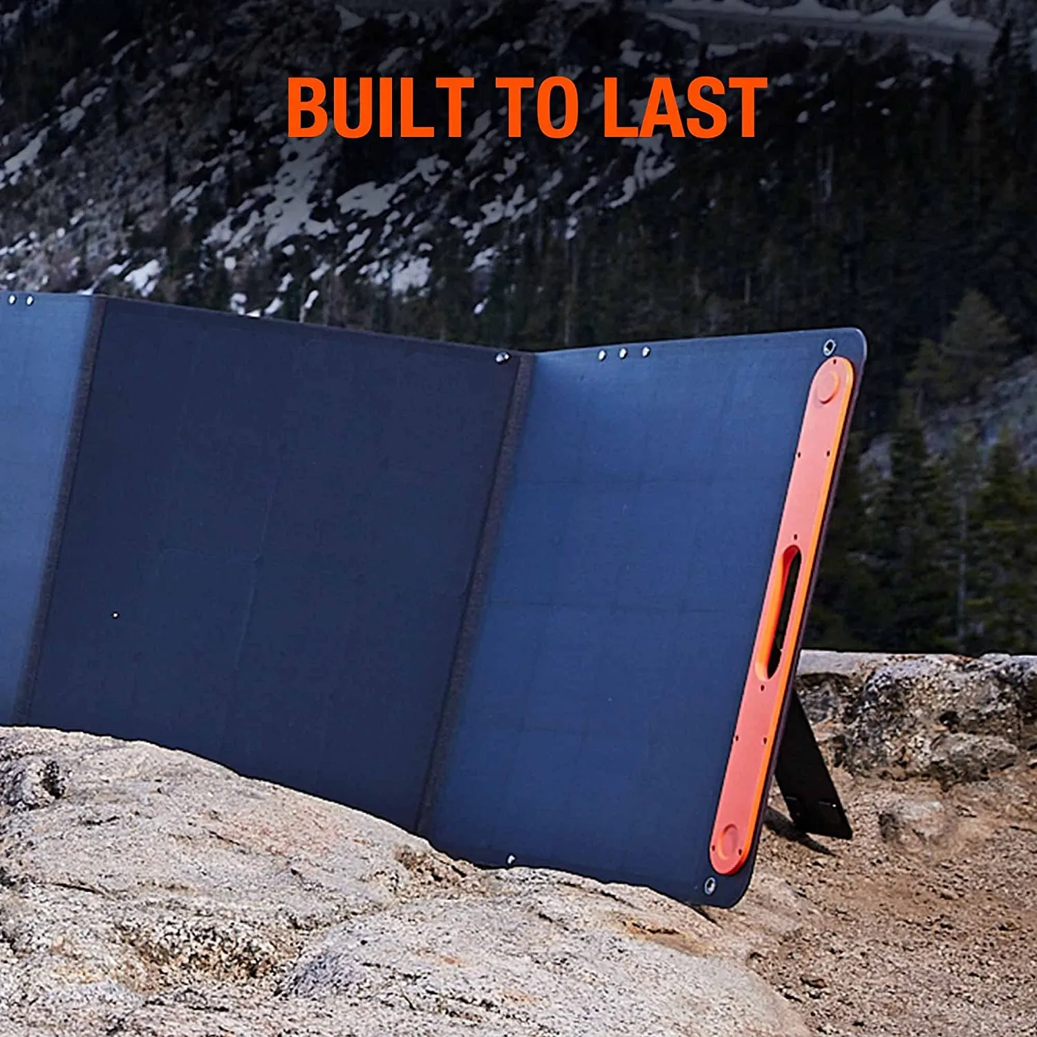 200W Portable Solar Panel Bundled with Explorer 2000 PRO as Solar Generator, Off-Grid Power for Outdoor Adventures