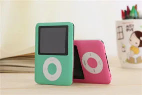 32GB Mini Player 1.8 inch LCD Screen MP3 MP4 Music Player Metal Housing MP4 Player Support E-Book Reading FM Radio