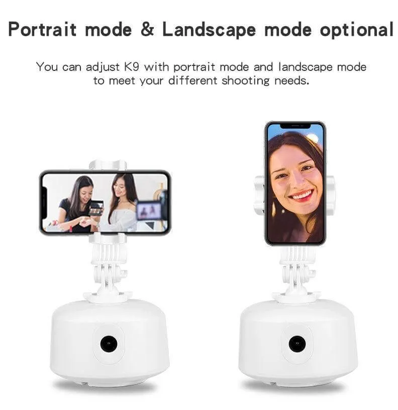 360 Rotation Face Tracking Smartphone Holder