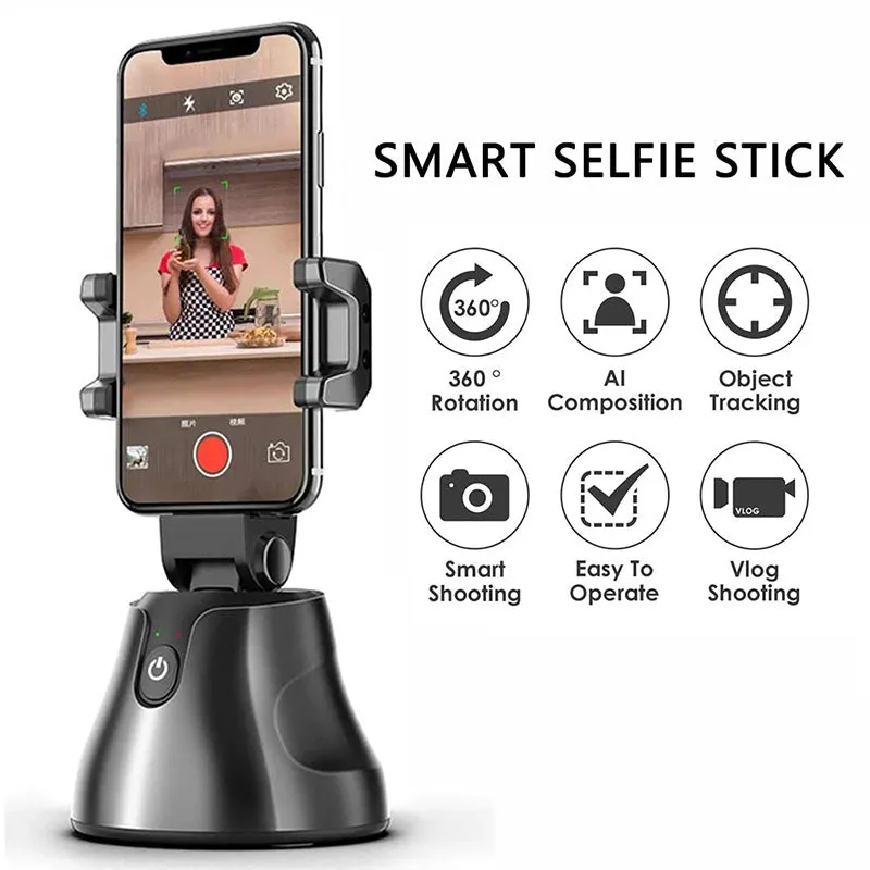 360° Rotation Tracking Smart Phone Holder