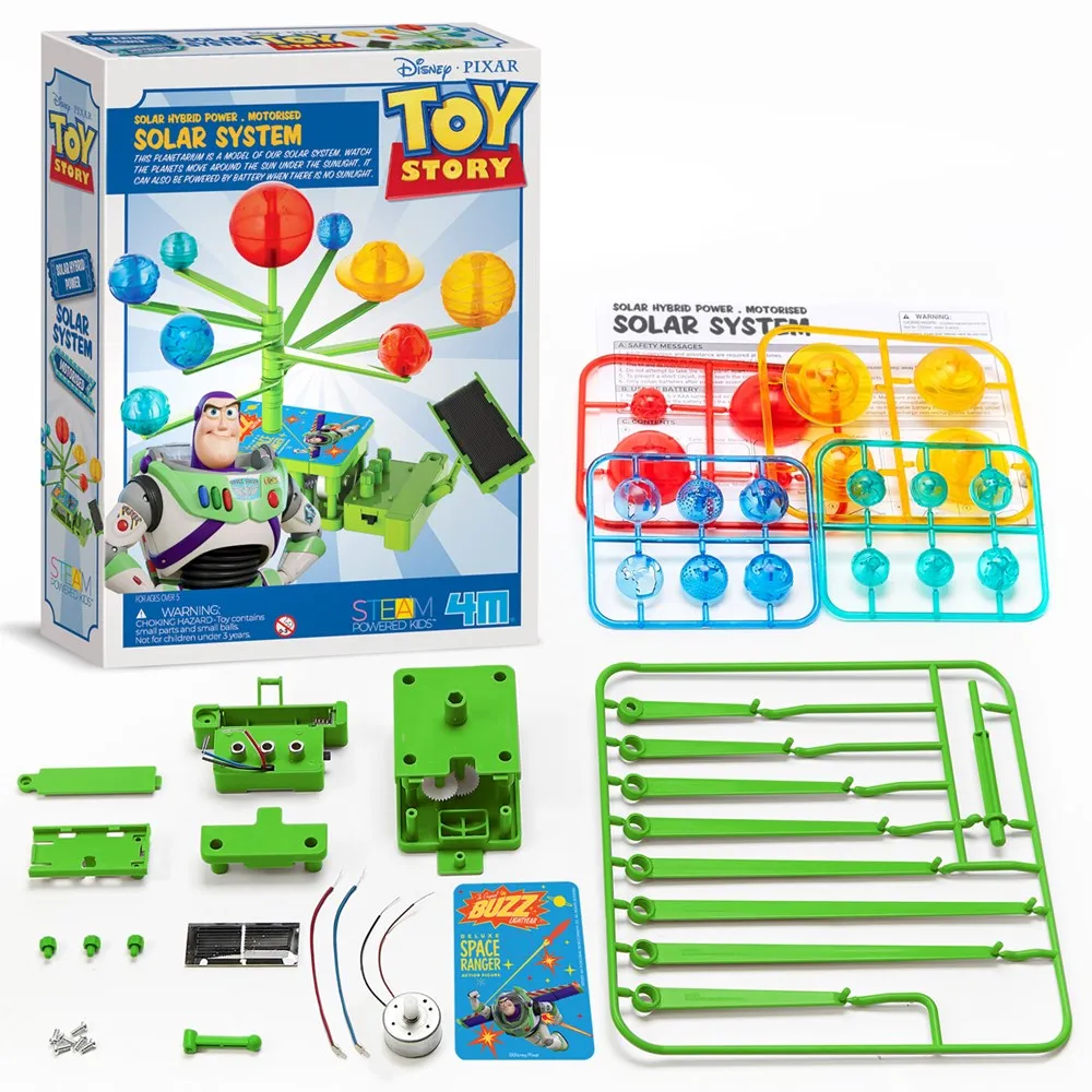 4M Buzz Lightyear Hybrid Solar-Powered Solar System