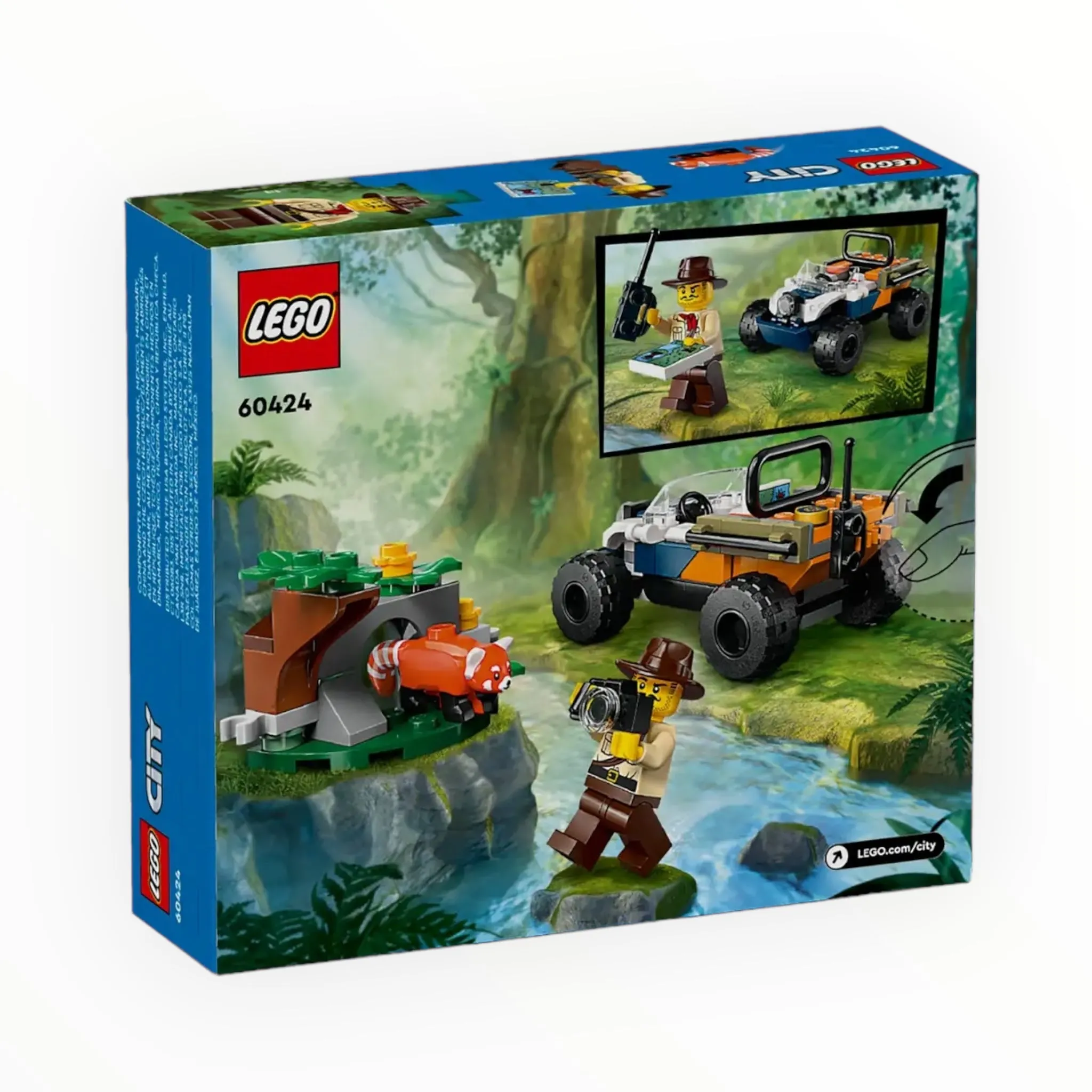 60424 City Jungle Explorer ATV Red Panda Mission