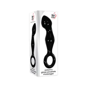 Adam & Eve Adam's Glass Prostate Massager - Black