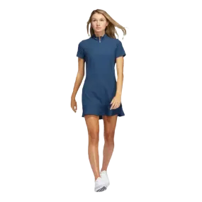 Adidas Ladies Frill Dress - Navy