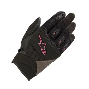 Alpinestars Stella Shore Motorcycle Gloves - Black / Fuchsia