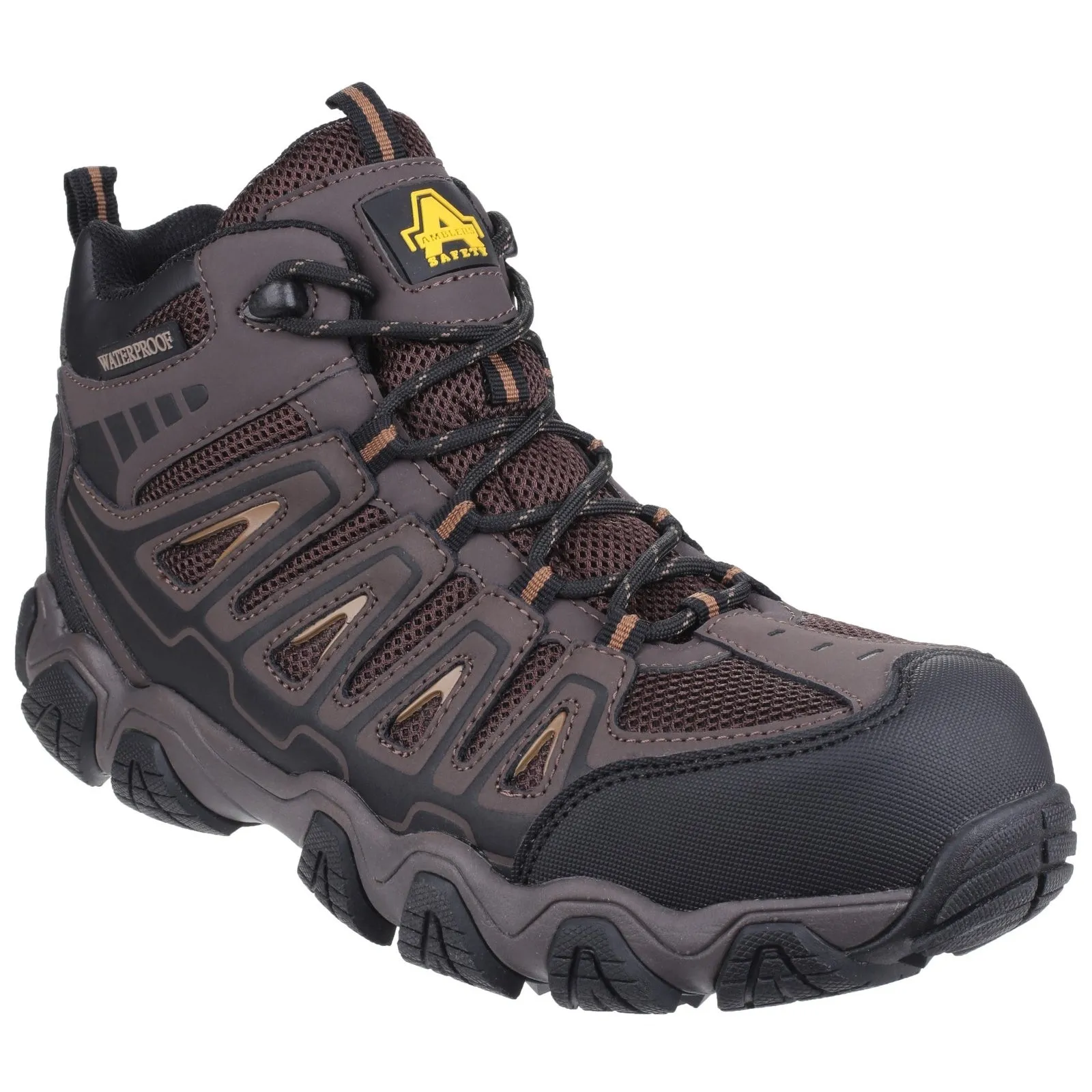 Amblers Safety Mens AS801 Rockingham Waterproof Non-Metal Hiking Boots