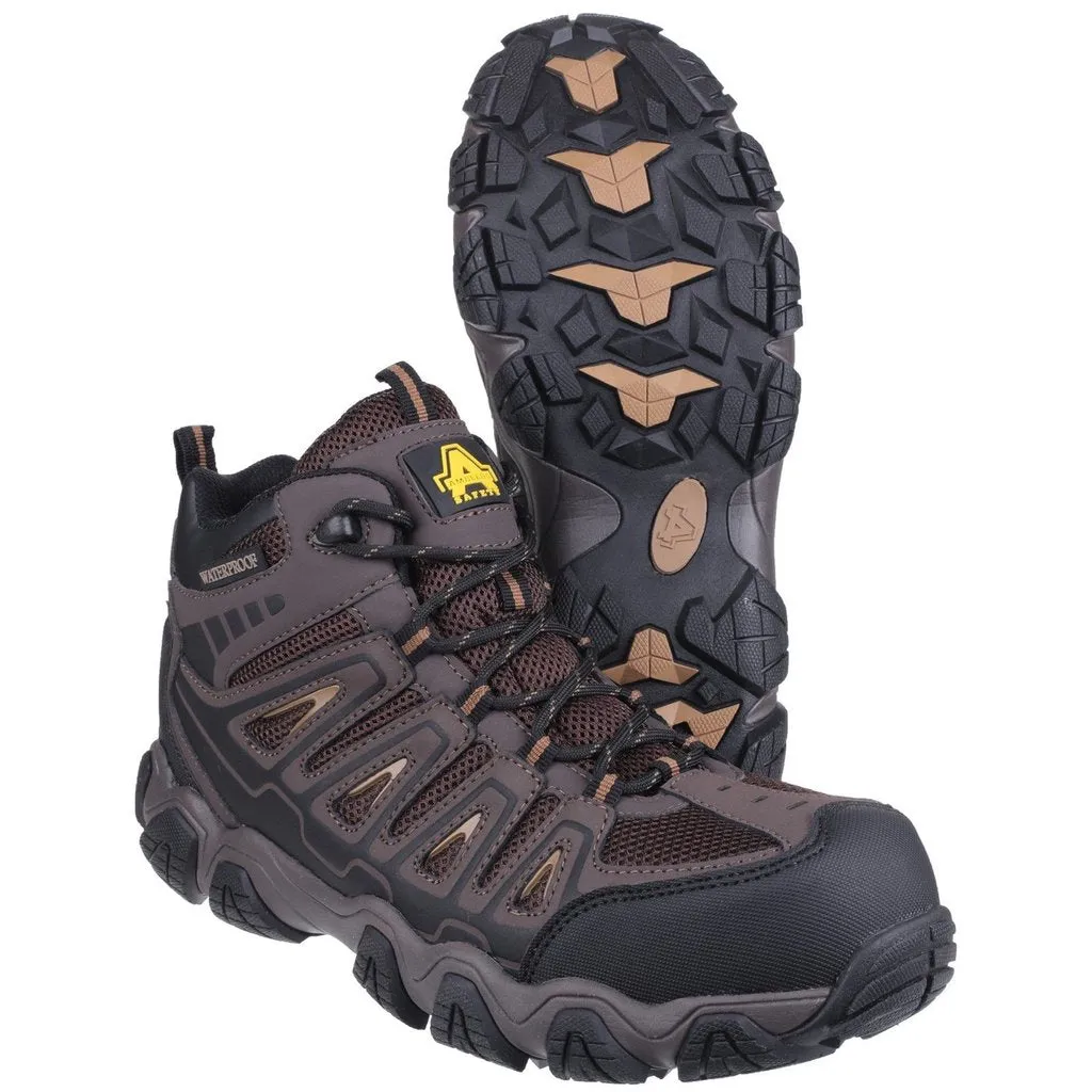 Amblers Safety Mens AS801 Rockingham Waterproof Non-Metal Hiking Boots