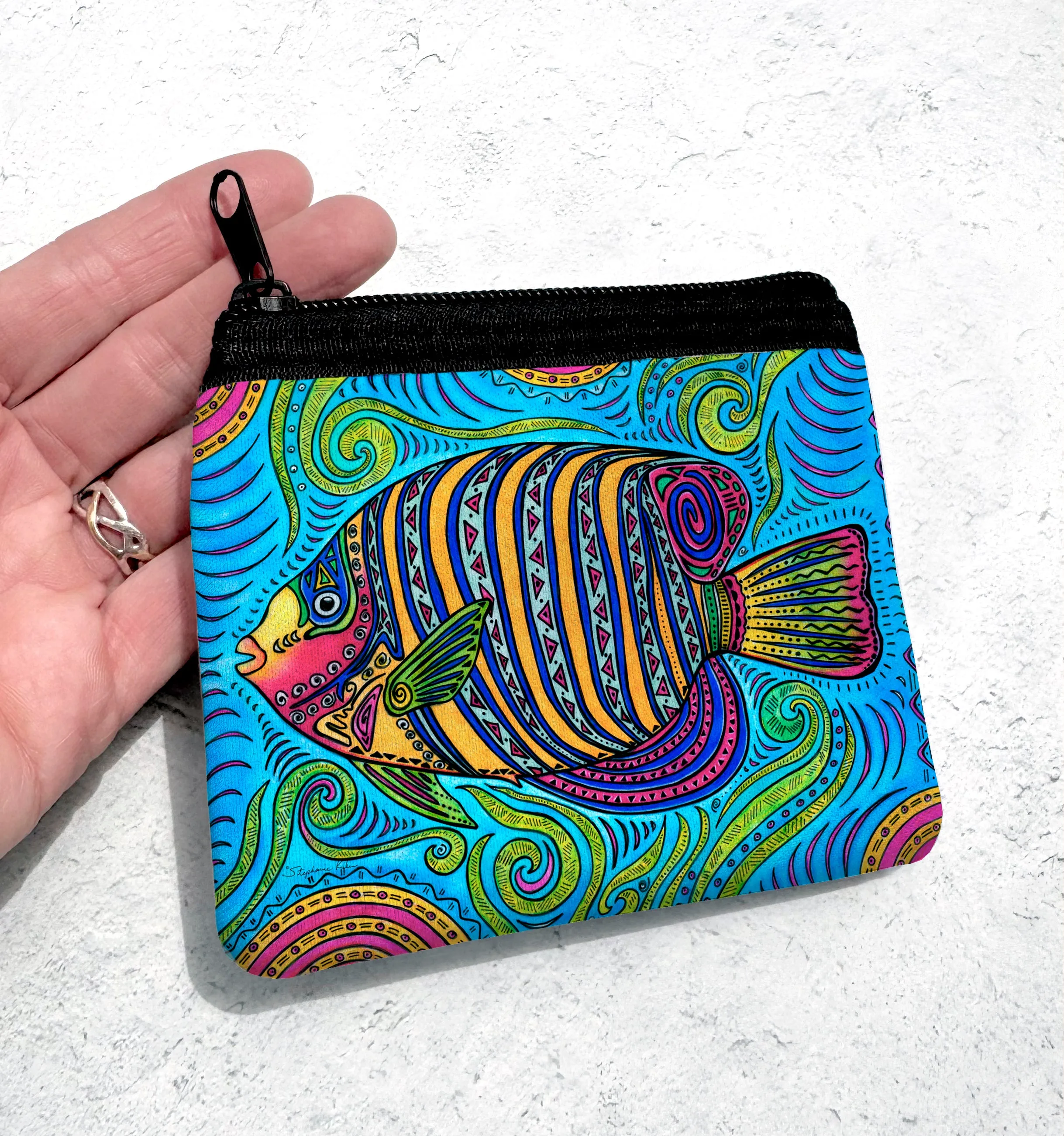 Anglefish Coin Bag