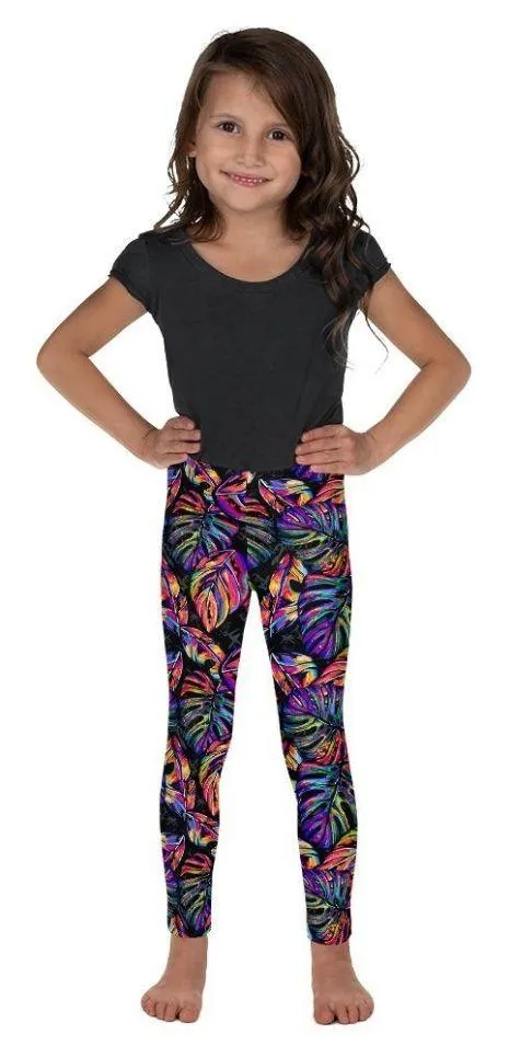 Artsy Tropical Kid's Leggings