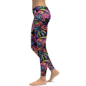 Artsy Tropical Leggings