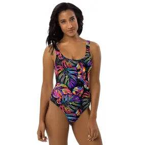 Artsy Tropical One-Piece Swimsuit