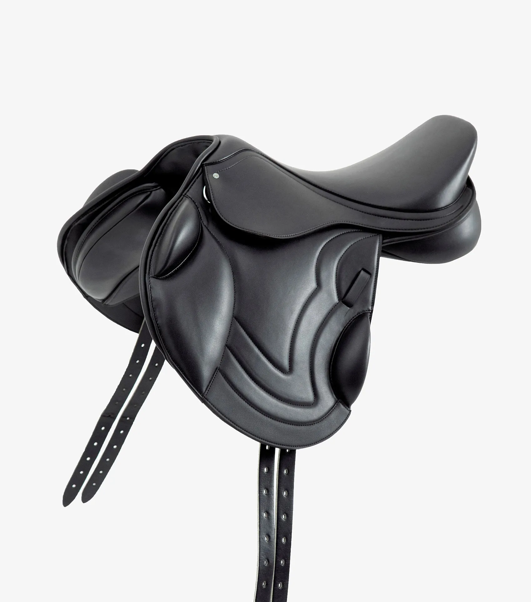 Bordeaux Synthetic Monoflap Cross Country Saddle Black