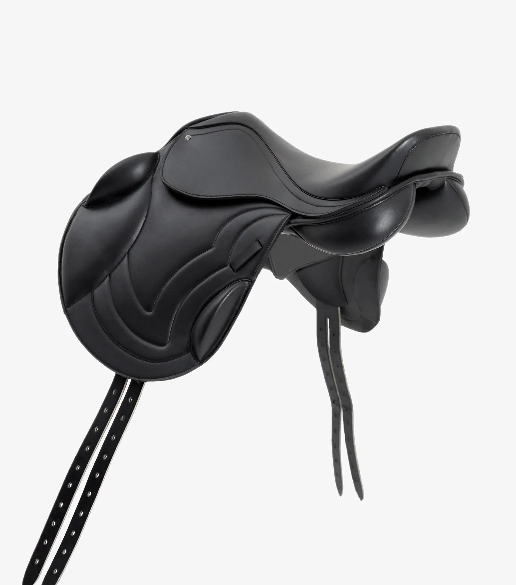 Bordeaux Synthetic Monoflap Cross Country Saddle Black