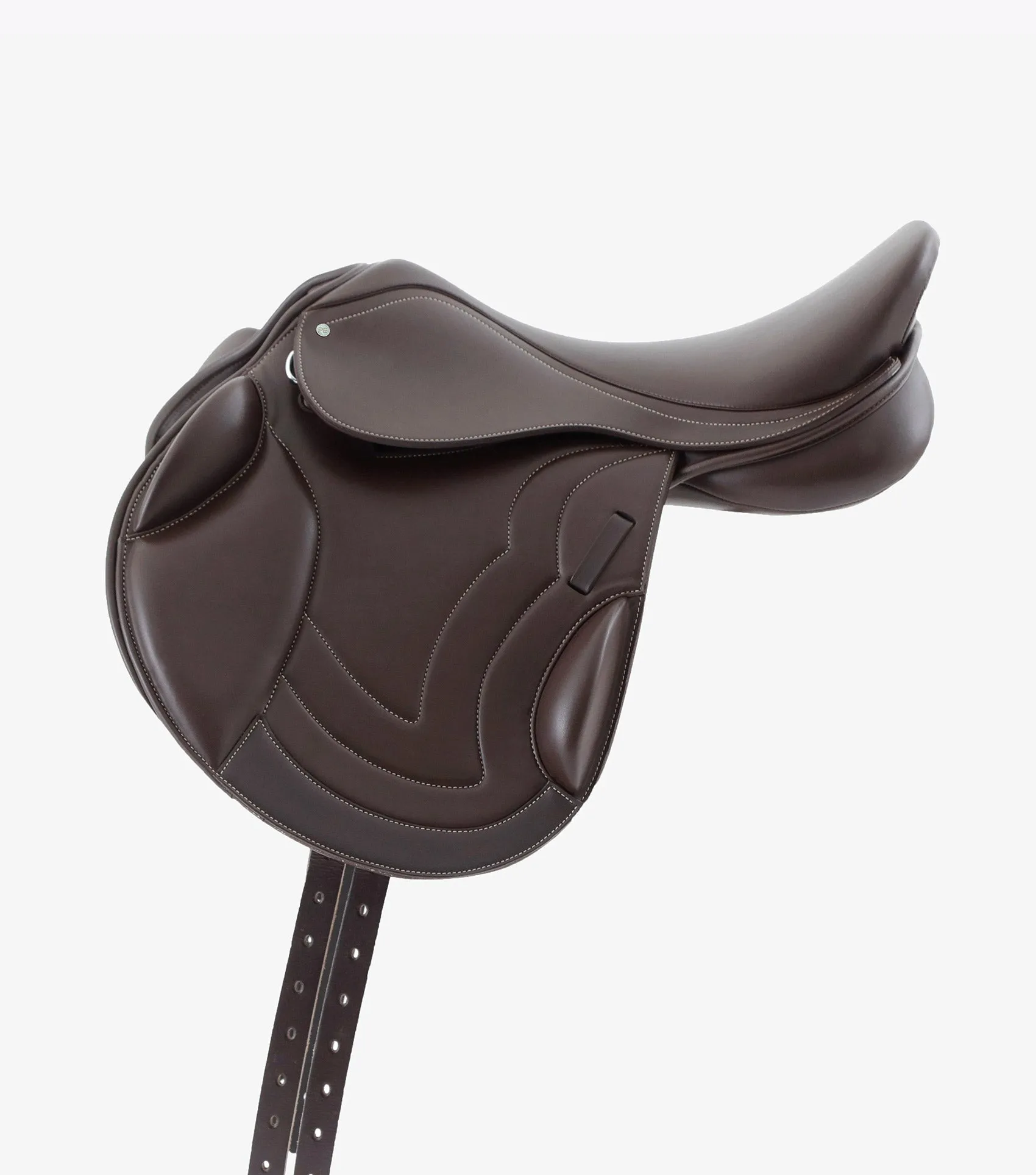 Bordeaux Synthetic Monoflap Cross Country Saddle Brown