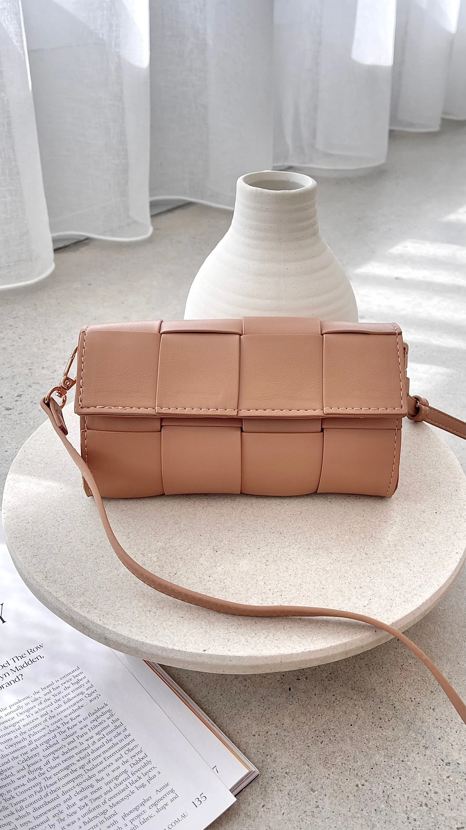 Brit Crossbody Bag - Sand