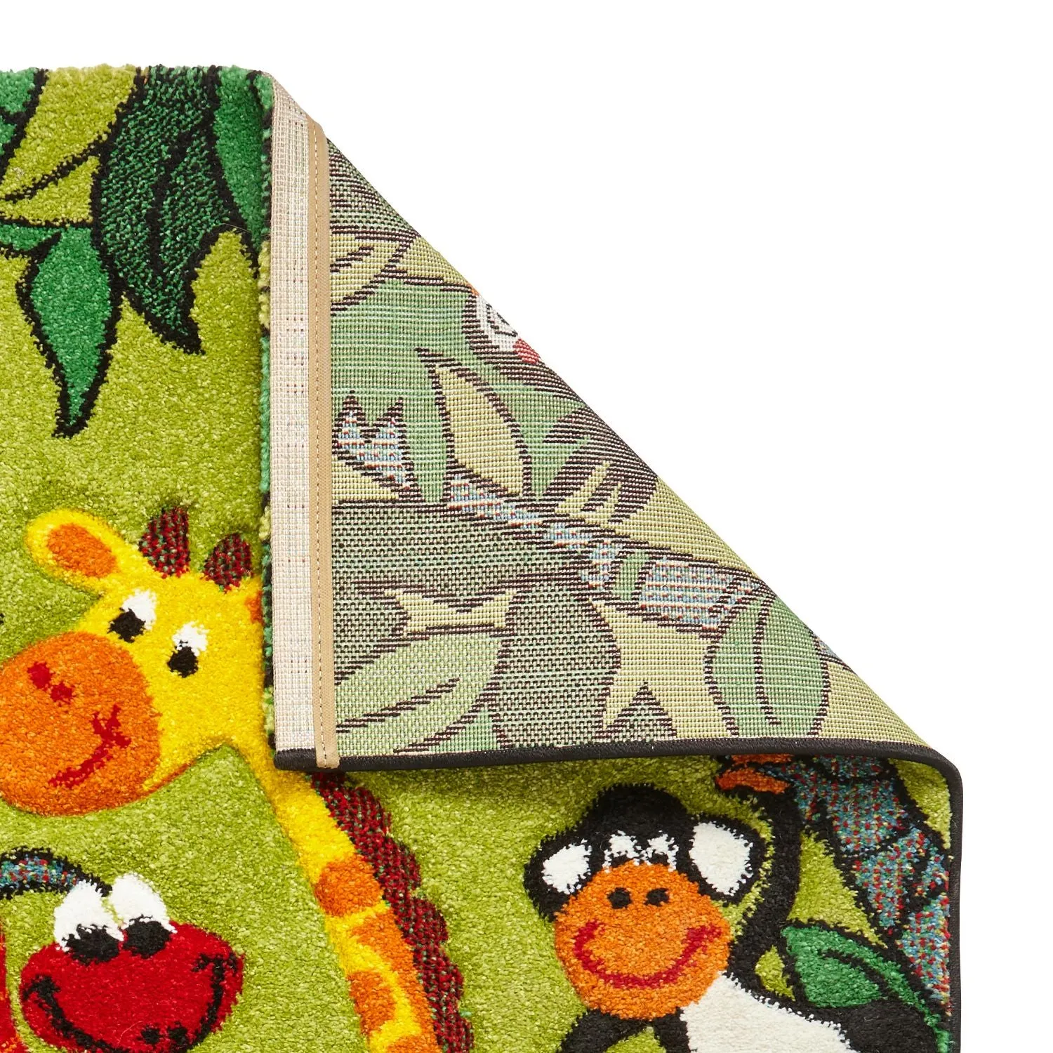 Brooklyn Jungle Green 53747 Kids Rug