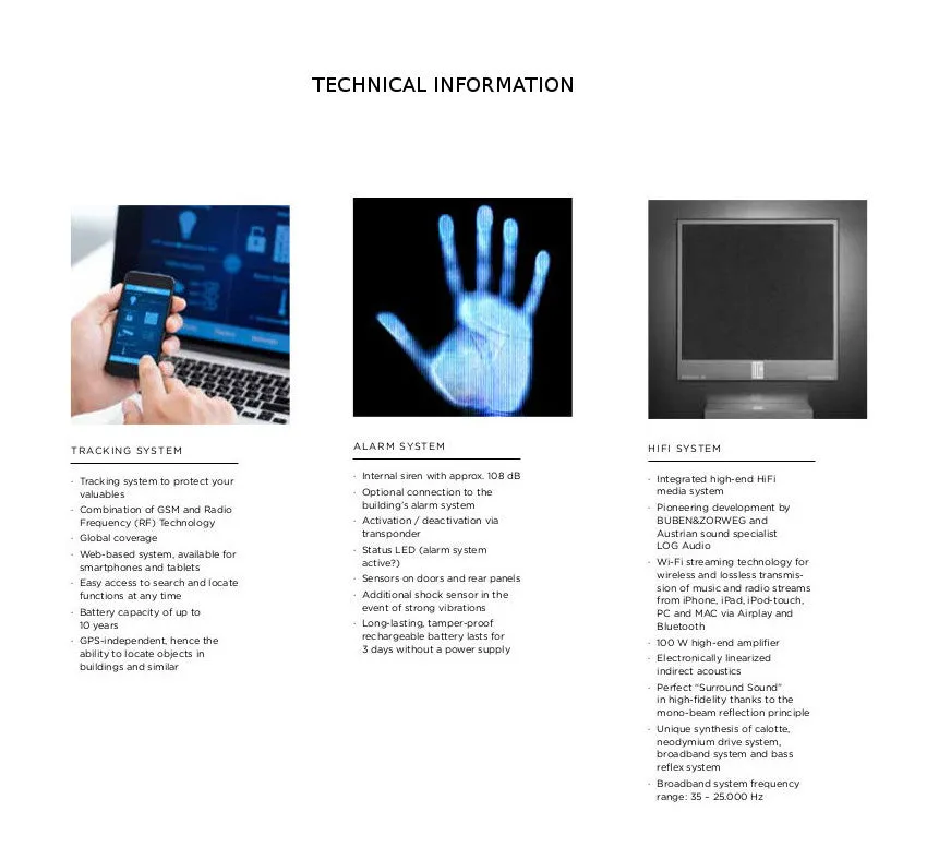 Buben & Zorweg - Tracking System