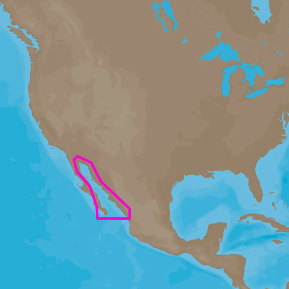 C-MAP  4D NA-D950 Gulf of Califonia , Mexico [NA-D950]