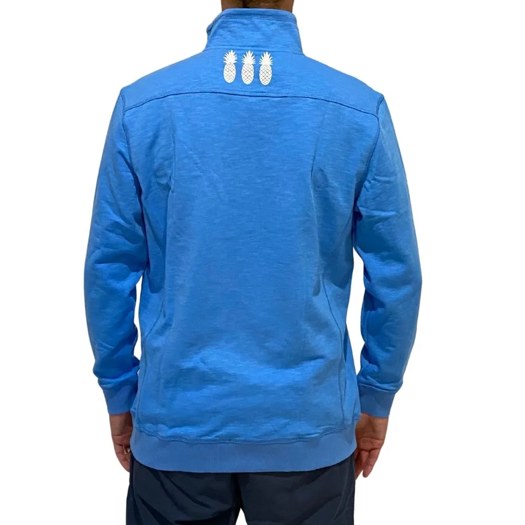 Caribbean Blue Quarter Zip