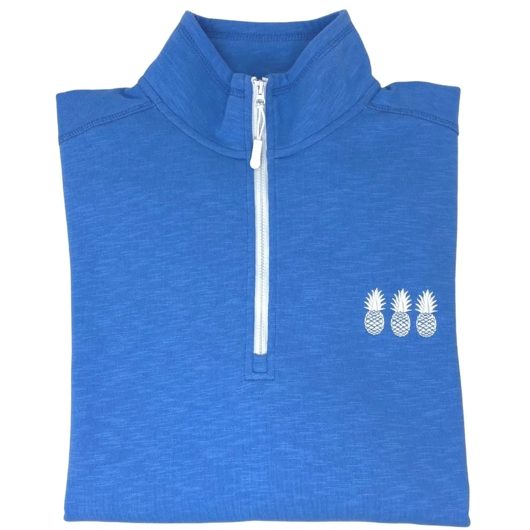 Caribbean Blue Quarter Zip