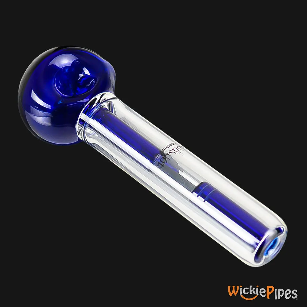 Chameleon Glass - Monsoon Inline 6-Inch Glass Spoon Bubbler