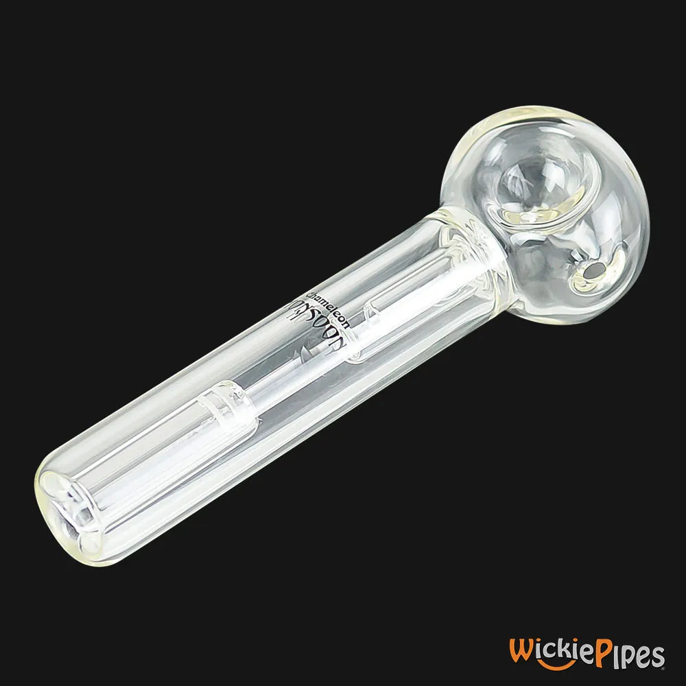 Chameleon Glass - Monsoon Inline 6-Inch Glass Spoon Bubbler