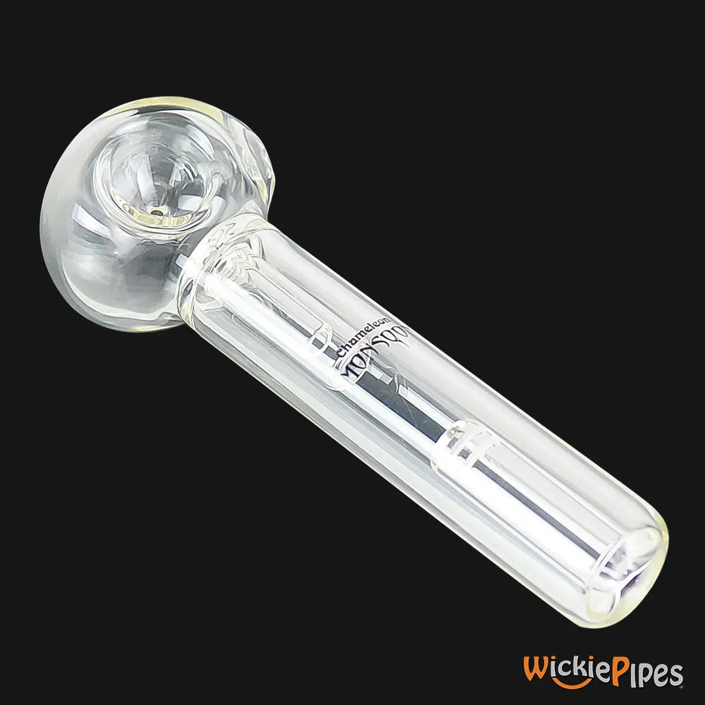 Chameleon Glass - Monsoon Inline 6-Inch Glass Spoon Bubbler