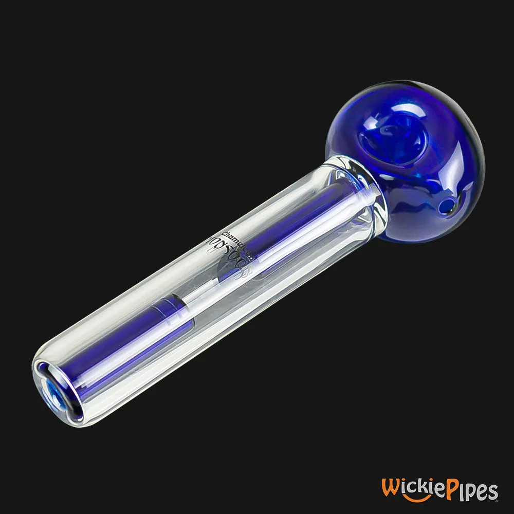 Chameleon Glass - Monsoon Inline 6-Inch Glass Spoon Bubbler