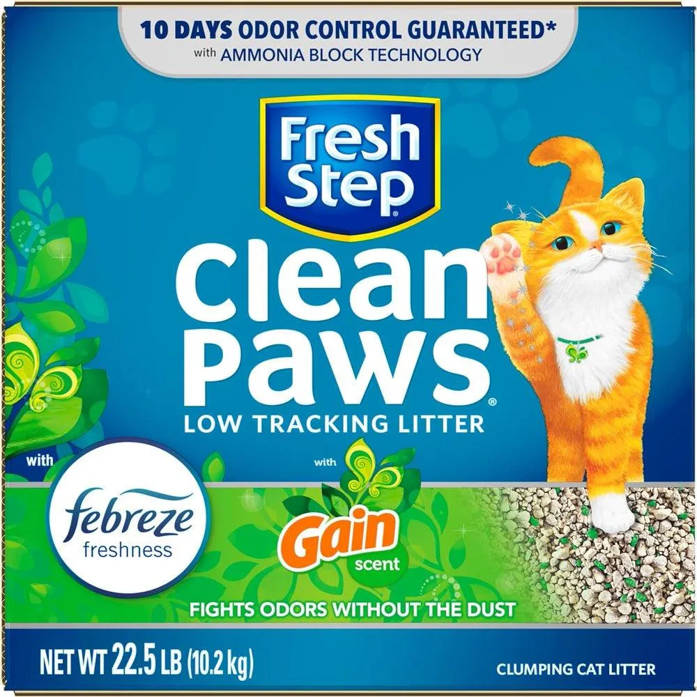 Clean Paws Cat Litter Low-Tracking 22.5 Lbs