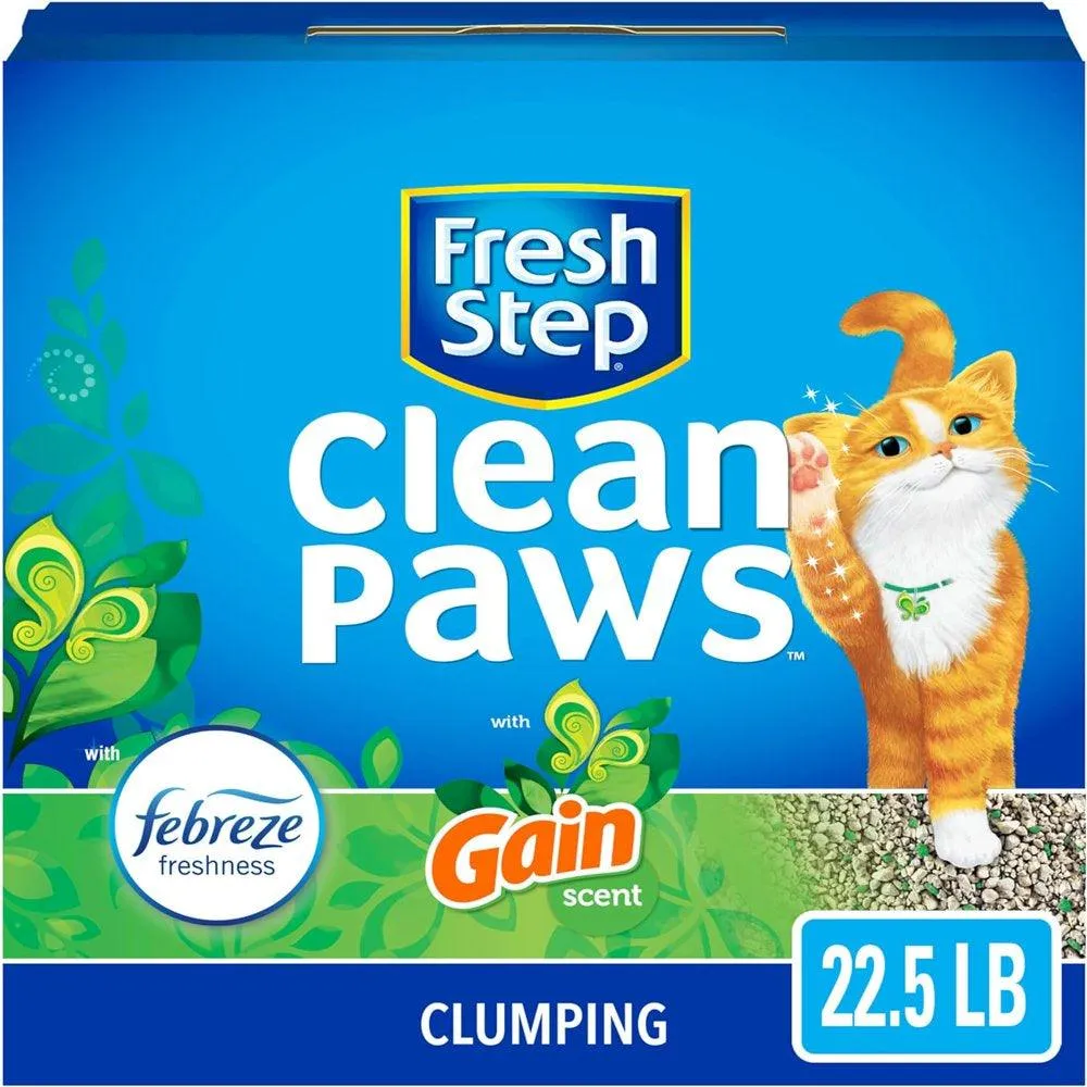 Clean Paws Cat Litter Low-Tracking 22.5 Lbs