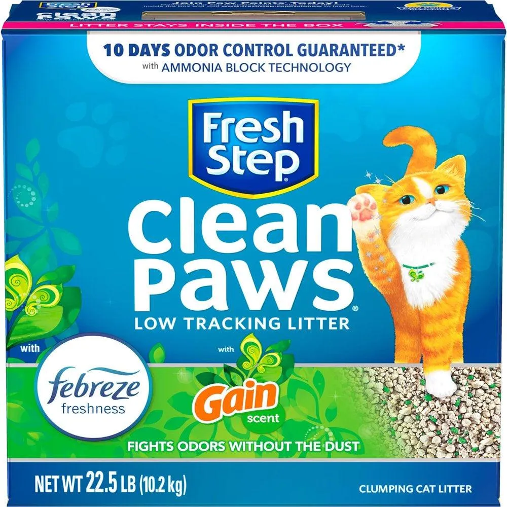 Clean Paws Cat Litter Low-Tracking 22.5 Lbs