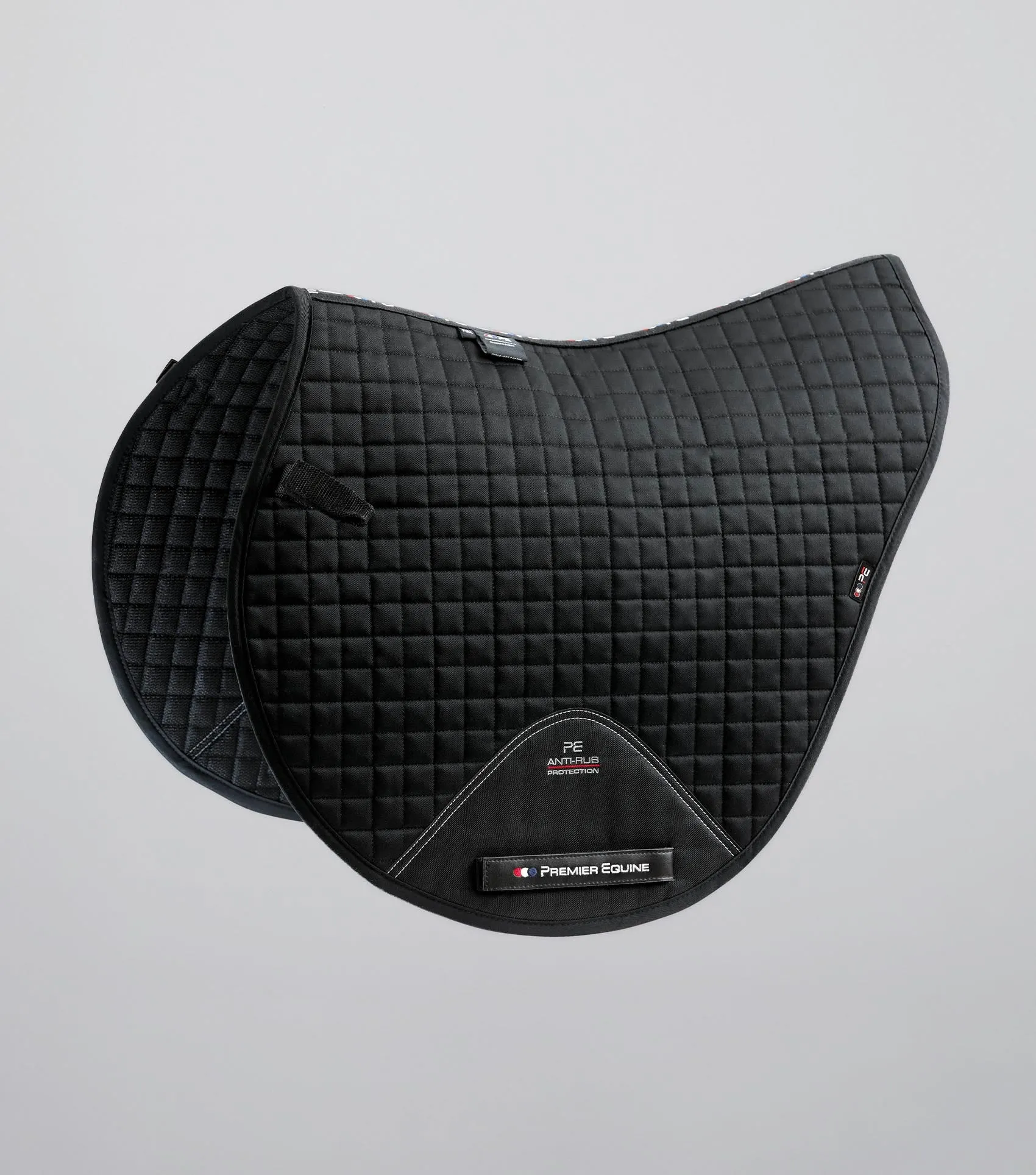 Close Contact Cotton Cross Country Saddle Pad Black