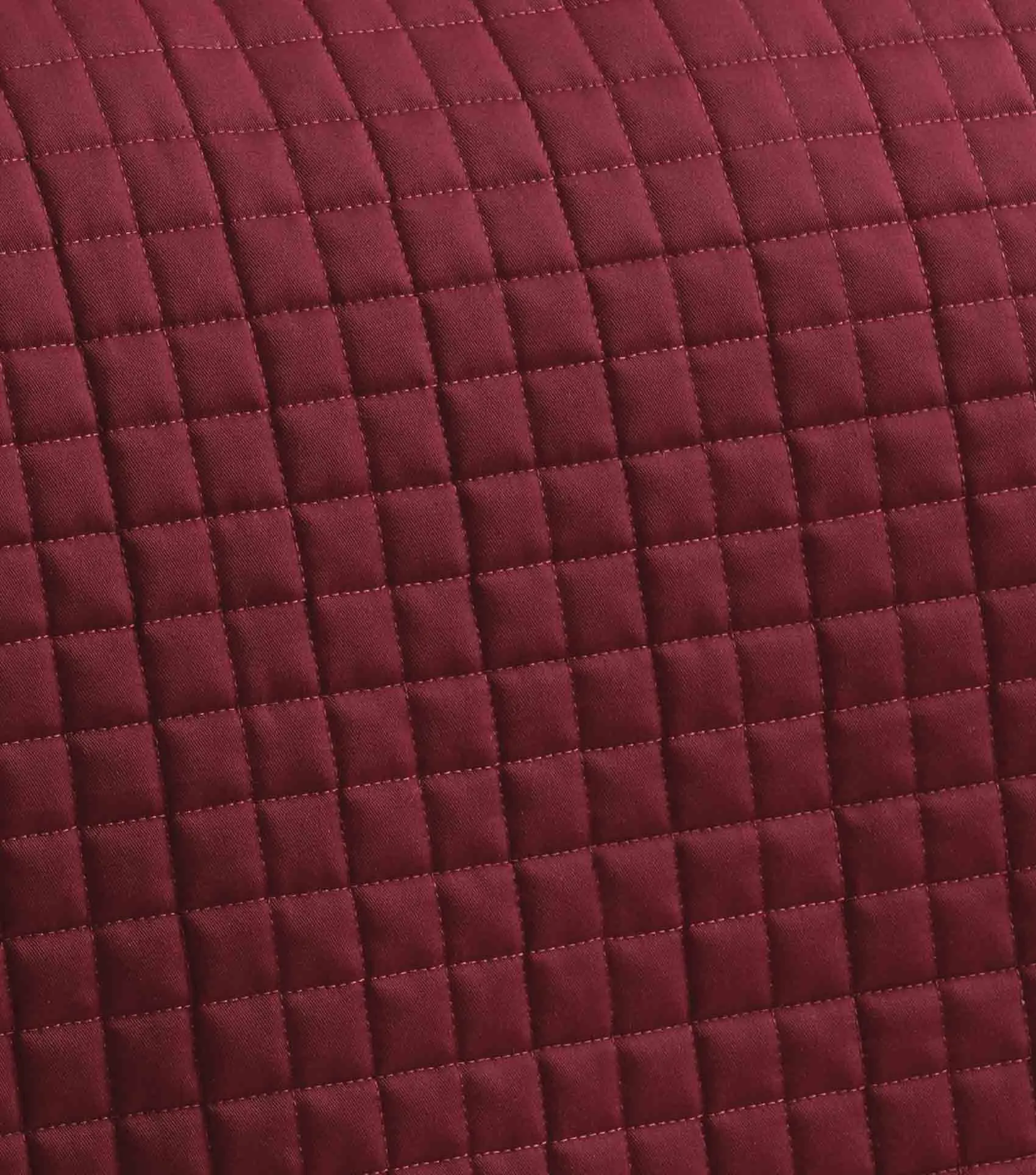 Close Contact Cotton Cross Country Saddle Pad Burgundy