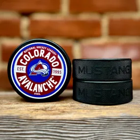 Colorado Avalanche Gear Textured Puck