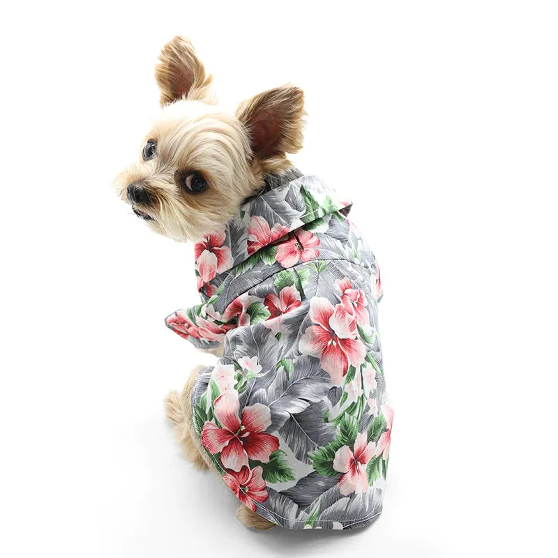 Dogo Pet Tropical Floral Dog Shirt