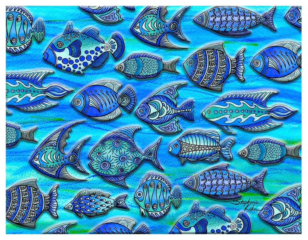 Funky Fish Print