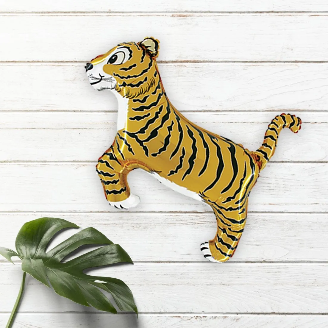 Giant Safari Tiger Mylar Balloon (41 Inches)