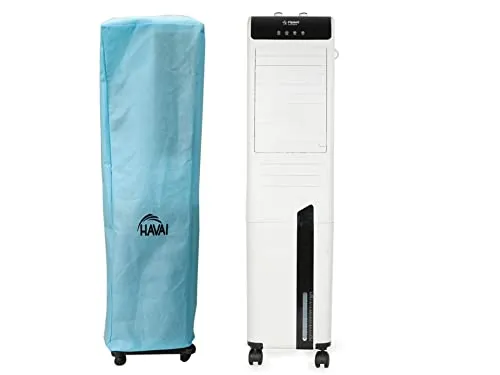 HAVAI Anti Bacterial Cover for Smartbuy 47 Litre Tower Cooler Water Resistant.Cover Size(LXBXH) cm: 37 X 35 X 131