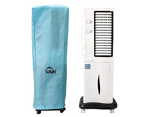 HAVAI Anti Bacterial Cover for USHA Frost ZX 50 Litre Tower Cooler Water Resistant.Cover Size(LXBXH) cm:43.8 X 41 X 140.6