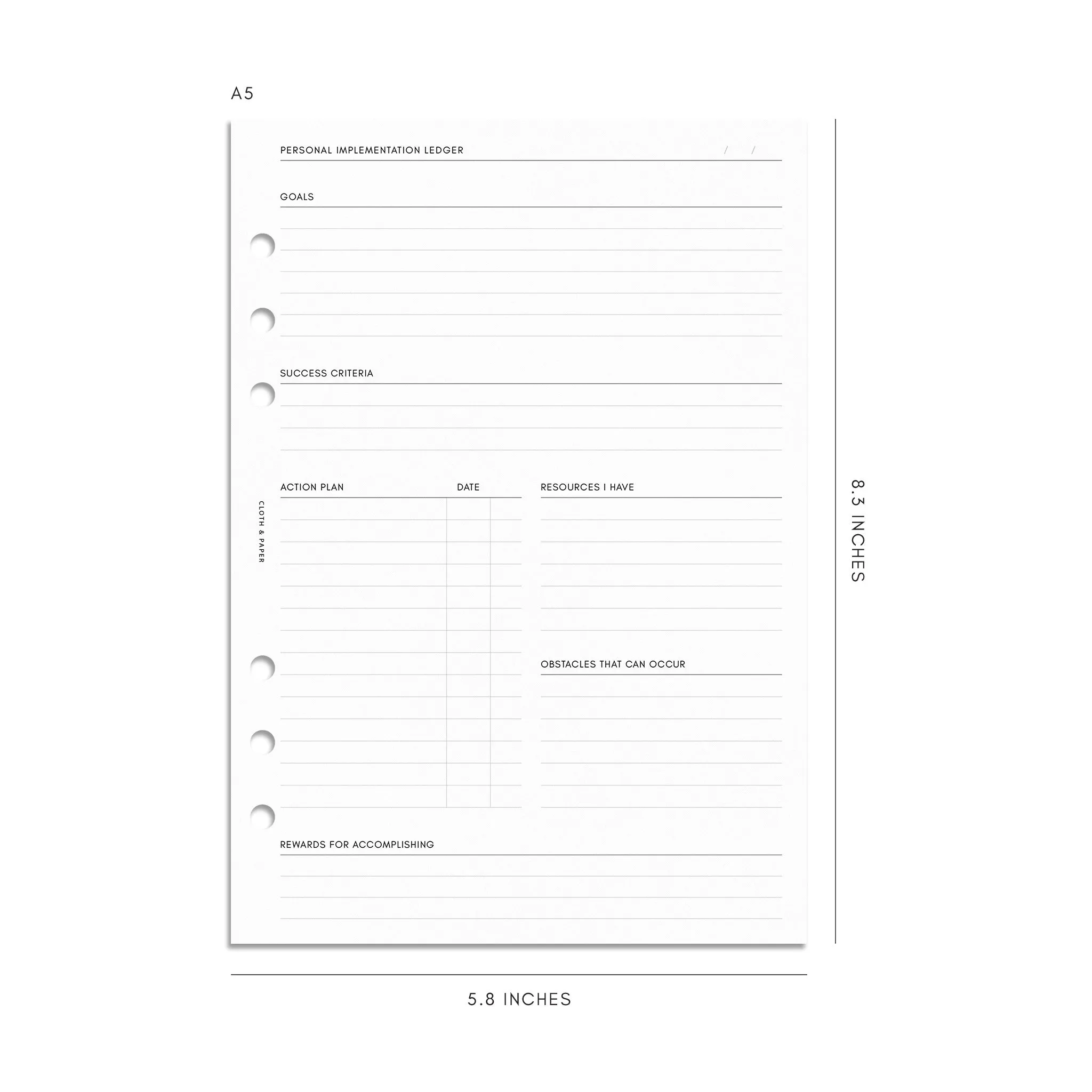 Implementation Planner Inserts