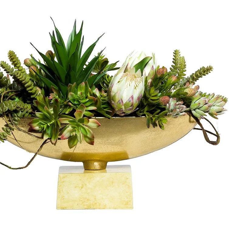 Islands Treasure Yacht Silks Centerpiece Arrangement