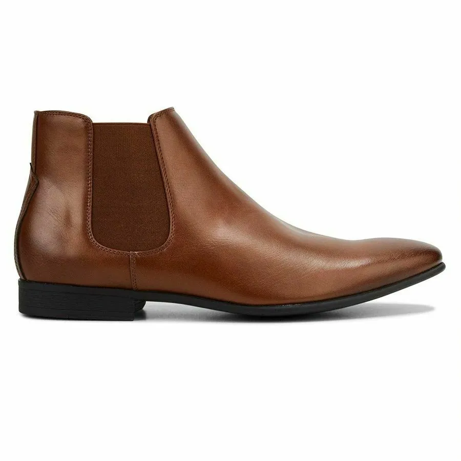 Jm Oliver Slip On Boots Julius Marlow Tan Formal Dress Work Boot