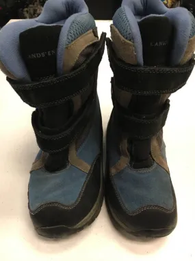 Lands End Blue Jr. Size Specific 1 Used Boots