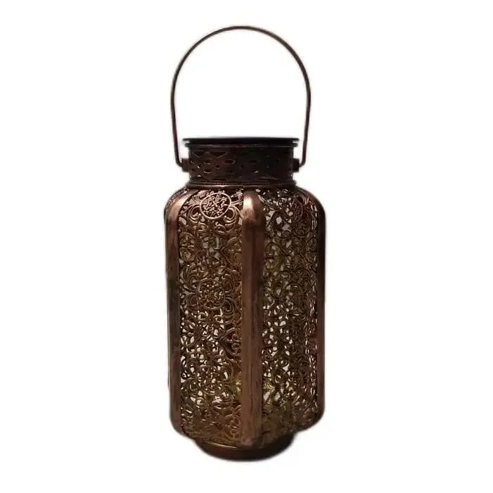 LED Metal Lantern Solar Lamp