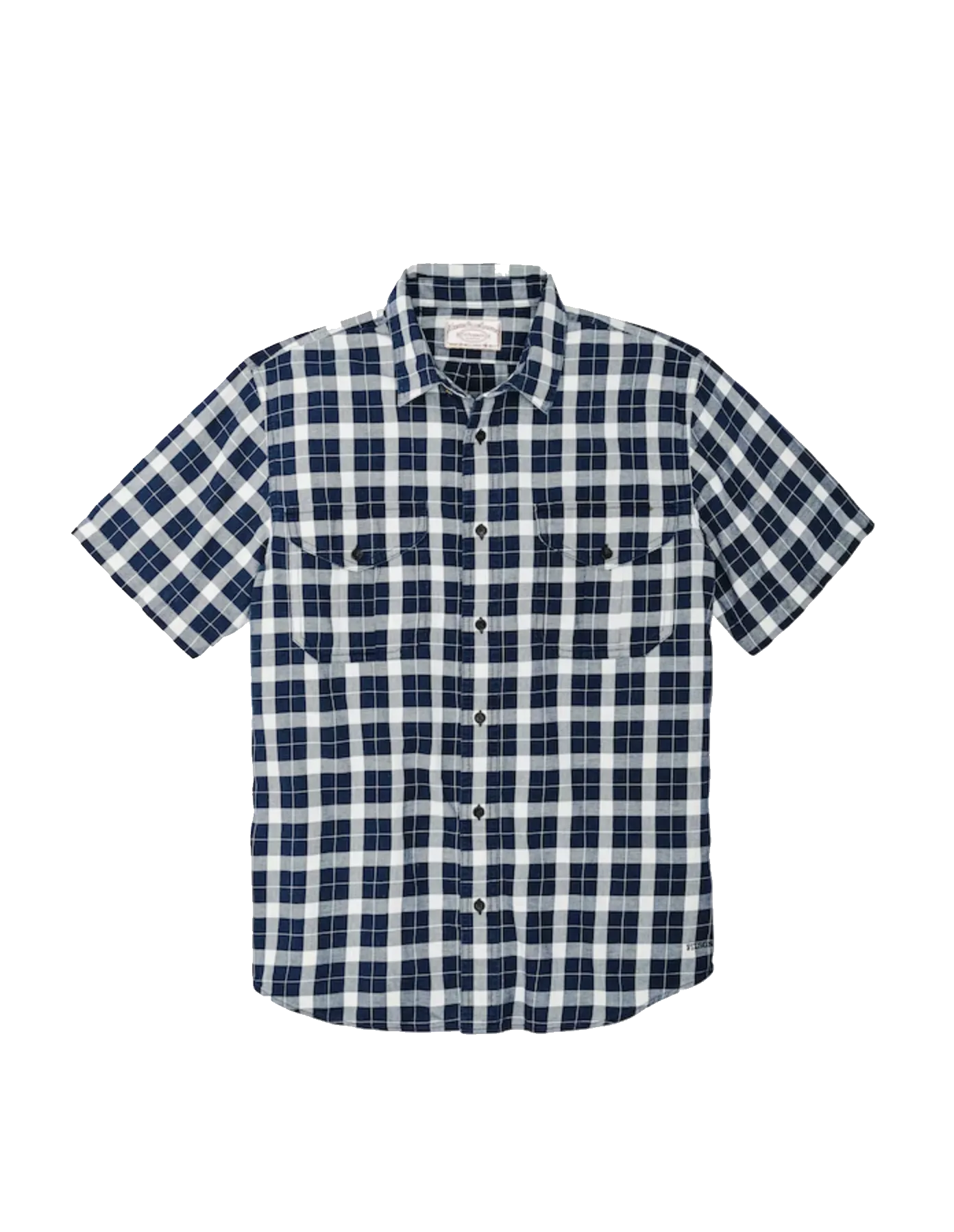 LtWt Alaskan Guide SS Shirt Indigo/Salt Grey