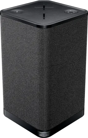 Manufacturer refurbished - Ultimate Ears - HYPERBOOM Portable Bluetooth Waterproof Party Speaker with Big Bass - Black