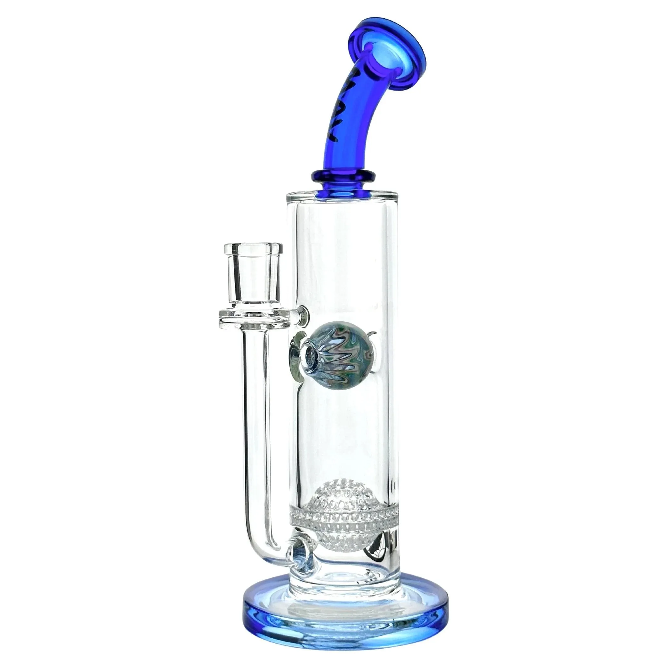 Eureka MAV Honeyball Bent Neck Waterpipe with Wig Wag Splash Ball